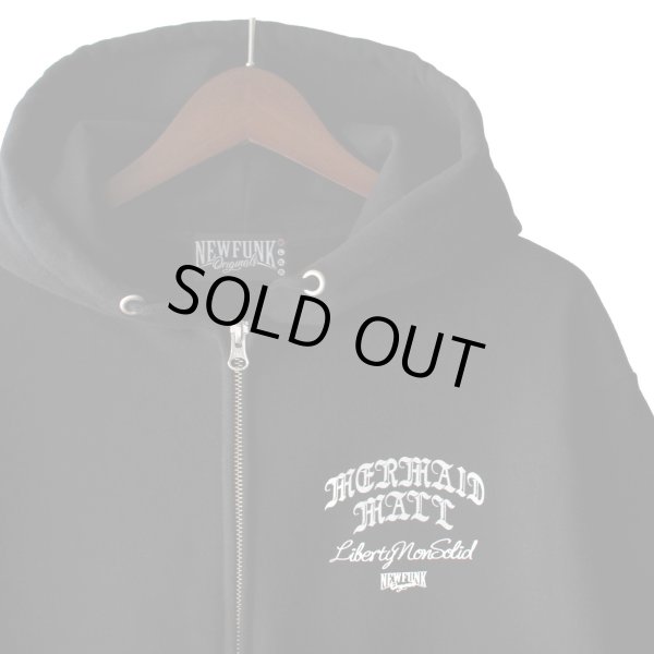 画像3: 【NEWFUNK × LNS 】MERMAID MALL ZIP HOODIE (Black) (3)