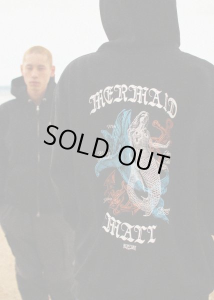 画像11: 【NEWFUNK × LNS 】MERMAID MALL ZIP HOODIE (Black) (11)