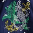 画像5: 【NEWFUNK】LNS MERMAID MALL TEE (Indigo) (5)