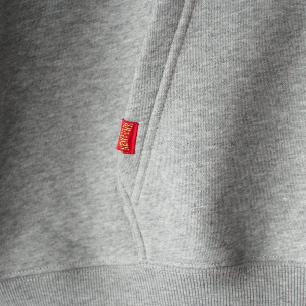 画像8: 【NEWFUNK】HEADS BEAR ZIP HOODIE (Gray) (8)