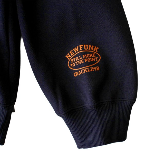 画像3: 【NEWFUNK】HEADS BEAR CREW NECK SWEAT (Navy) (3)