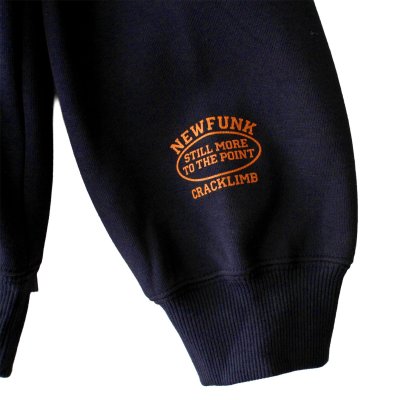 画像3: 【NEWFUNK】HEADS BEAR CREW NECK SWEAT (Navy)