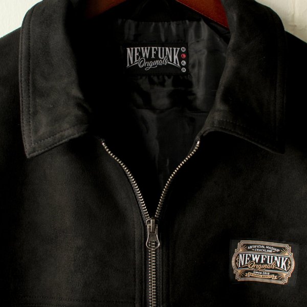 画像4: 【NEWFUNK】AMKZ SUEDE JACKET (Black) (4)