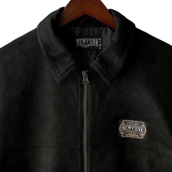 画像3: 【NEWFUNK】AMKZ SUEDE JACKET (Black) (3)