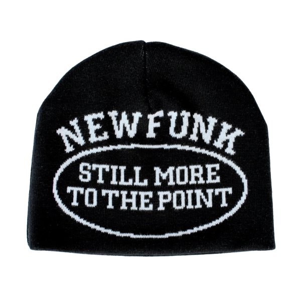 画像1: 【NEWFUNK】Sauce Weaving Beanie (Black) (1)
