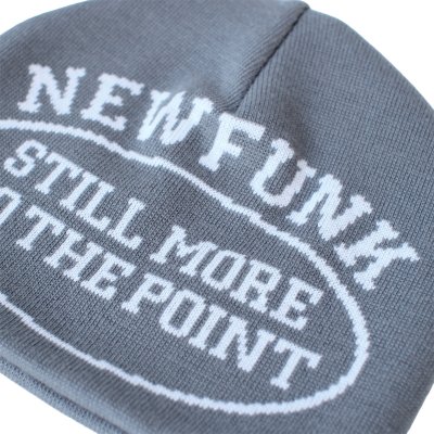 画像1: 【NEWFUNK】Sauce Weaving Beanie (Gray)