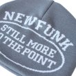 画像2: 【NEWFUNK】Sauce Weaving Beanie (Gray) (2)