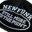 画像2: 【NEWFUNK】Sauce Weaving Beanie (Black) (2)