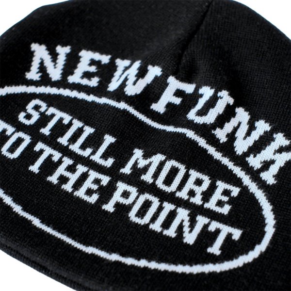 画像2: 【NEWFUNK】Sauce Weaving Beanie (Black) (2)