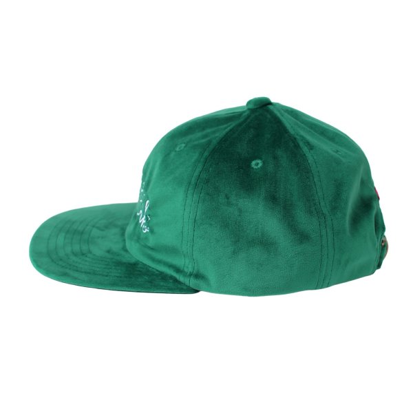 画像2: 【NEWFUNK】Y-ONE VELOUR CAP (Green) (2)