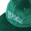 画像4: 【NEWFUNK】Y-ONE VELOUR CAP (Green) (4)