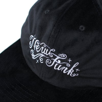 画像1: 【NEWFUNK】Y-ONE VELOUR CAP (Black)
