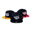 画像6: 【NEWFUNK】HORN SNAPBACK CAP (Black) (6)
