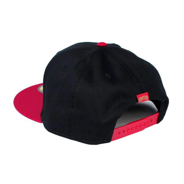 画像2: 【NEWFUNK】HORN SNAPBACK CAP (Red/Bk) (2)