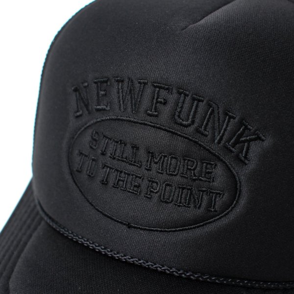 画像4: 【NEWFUNK】SAUCE Mesh Cap (Blk/Blk) (4)