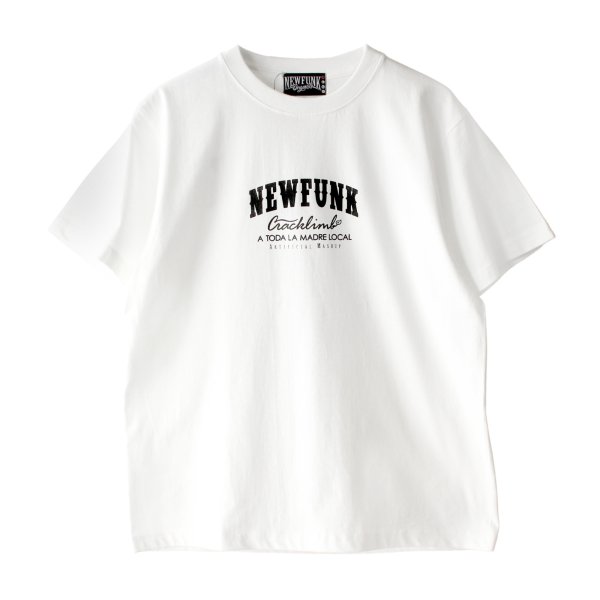 画像2: 【NEWFUNK】ONE HAND TEE (White) (2)