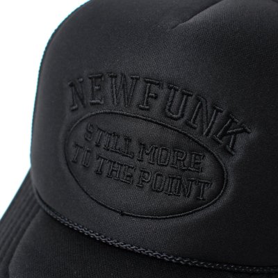 画像1: 【NEWFUNK】SAUCE Mesh Cap (Blk/Blk)