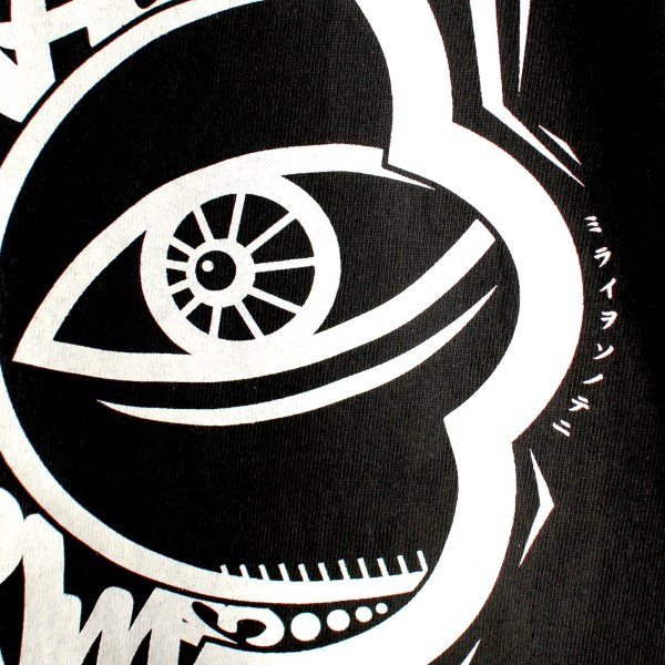 画像5: 【NEWFUNK】ONE HAND TEE (Black) (5)