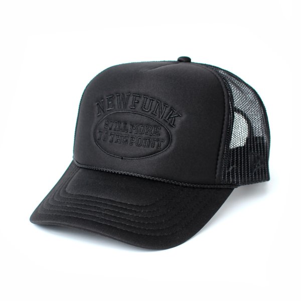 画像1: 【NEWFUNK】SAUCE Mesh Cap (Blk/Blk) (1)