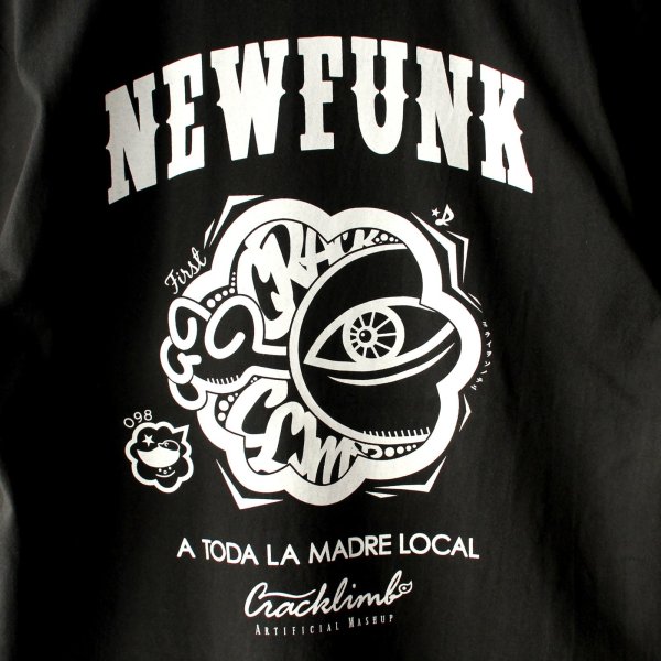 画像4: 【NEWFUNK】ONE HAND TEE (Black) (4)