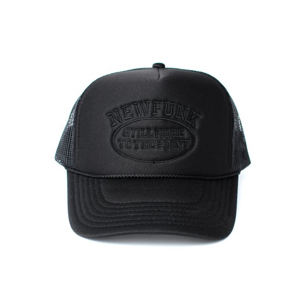 画像2: 【NEWFUNK】SAUCE Mesh Cap (Blk/Blk) (2)