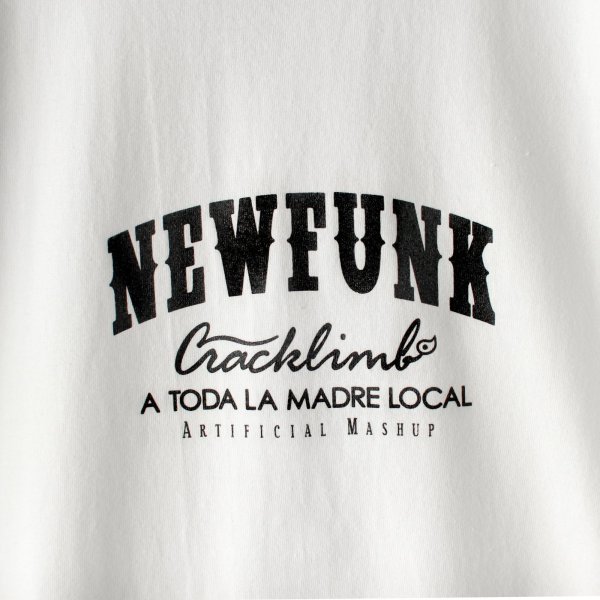 画像3: 【NEWFUNK】ONE HAND TEE (White) (3)