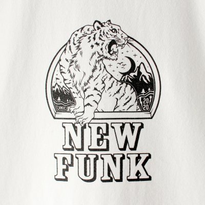 画像1: 【NEWFUNK】BARK TEE (White)
