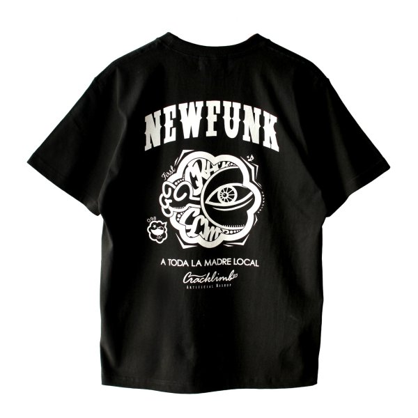 画像1: 【NEWFUNK】ONE HAND TEE (Black) (1)