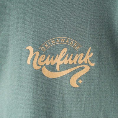 画像1: 【NEWFUNK】KINGPIN TEE (Smoke Green)