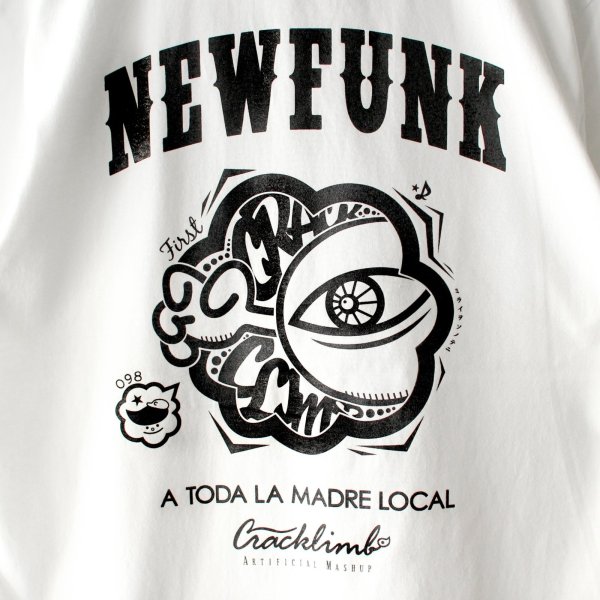 画像4: 【NEWFUNK】ONE HAND TEE (White) (4)