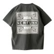 画像1: 【NEWFUNK】PAISLEY BANDANA TEE -ONECALLA- (Pigment Dye: Black) (1)