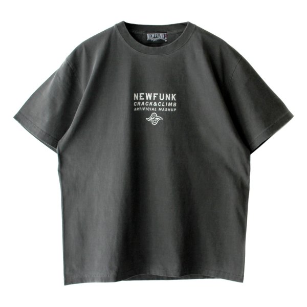 画像2: 【NEWFUNK】PAISLEY BANDANA TEE -ONECALLA- (Pigment Dye: Black) (2)