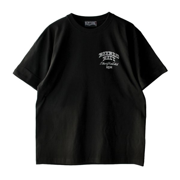 画像2: 【NEWFUNK】LNS MERMAID MALL TEE (Black) (2)