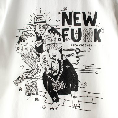 画像2: 【NEWFUNK】SIBA "COOL J" TEE (White)