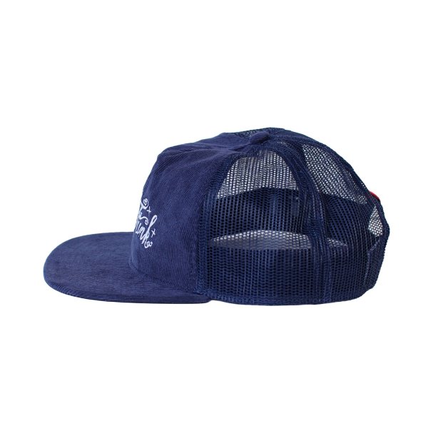 画像2: 【NEWFUNK】Y-ONE CODYROY MESH CAP (Navy) (2)