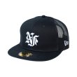 画像1: 【NEWFUNK】NF MESH SNAPBACK CAP (Black) (1)