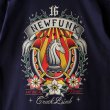 画像4: 【NEWFUNK】HORSE SHOE TEE / STORE 16th.Anniversary Design (Navy) (4)