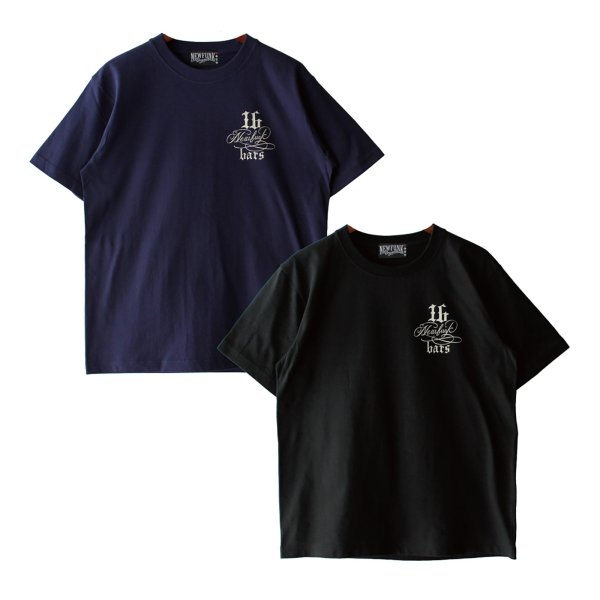画像6: 【NEWFUNK】HORSE SHOE TEE / STORE 16th.Anniversary Design (Black) (6)