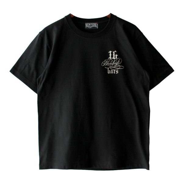 画像2: 【NEWFUNK】HORSE SHOE TEE / STORE 16th.Anniversary Design (Black) (2)