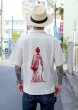 画像2: 【Ryukyu Pride Wear】Open Collar Shirt -- (White) (2)