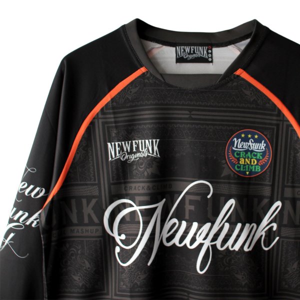 画像3: 【NEWFUNK】NEWFUNK FC Game Shirt -Long Sleeve- (3)