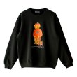 画像1: 【NEWFUNK】HEADS BEAR CREW NECK SWEAT (Black) (1)