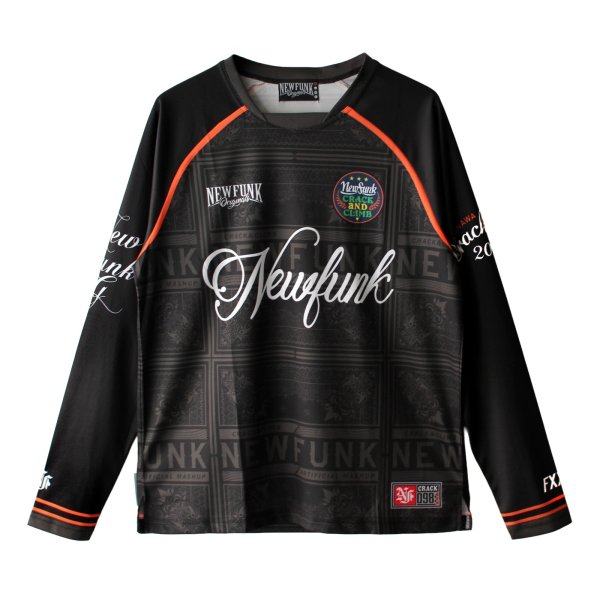 画像1: 【NEWFUNK】NEWFUNK FC Game Shirt -Long Sleeve- (1)