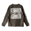 画像1: 【NEWFUNK】PAISLEY BANDANA Long Sleeve Shirt -ONECALLA- (Charcoal Black) (1)