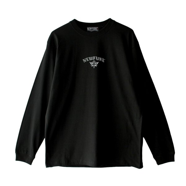 画像2: 【NEWFUNK】JAN BANDANA Long Sleeve Shirt (Black) (2)