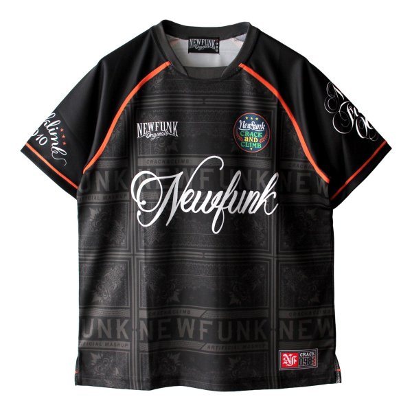 画像1: 【NEWFUNK】NEWFUNK FC Game Shirt (Black) (1)