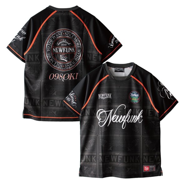画像10: 【NEWFUNK】NEWFUNK FC Game Shirt (Black) (10)
