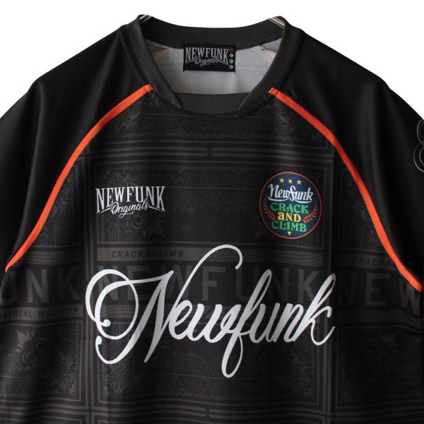 画像3: 【NEWFUNK】NEWFUNK FC Game Shirt (Black) (3)