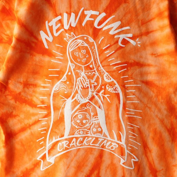 画像4: 【NEWFUNK】SIBA "MARIA" TIE DYE TEE (Orange) (4)