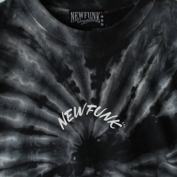 画像3: 【NEWFUNK】SIBA "MARIA" TIE DYE TEE (Black) (3)